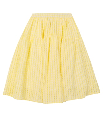 Alma checked seersucker skirt | Paade Mode