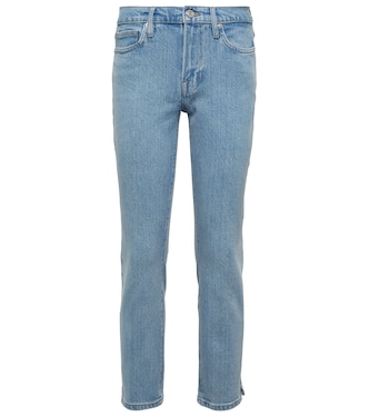 Jeans ajustados Le High Straight tiro alto | Frame