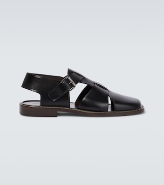 Fisherman leather sandals | Lemaire