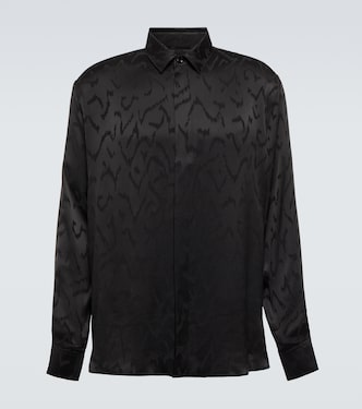 Jacquard silk shirt | Saint Laurent