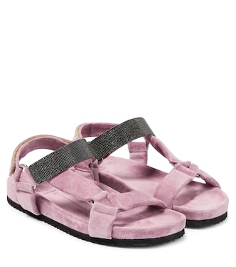 Sandali in suede | Brunello Cucinelli Kids
