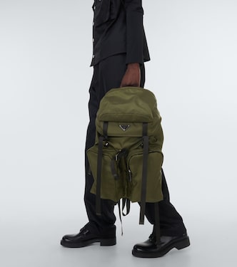 Sac à dos en Re-Nylon et cuir | Prada