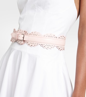 Cinturón Vienne de piel | Alaïa