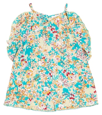 Top Alida à fleurs | Poupette St Barth Kids
