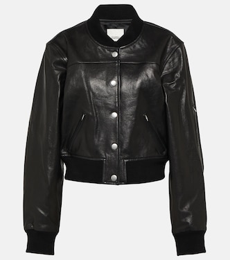 Chaqueta bomber Adriel de piel | Isabel Marant