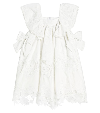 Broderie anglaise cotton dress | Patachou