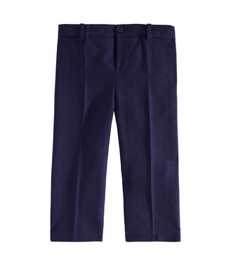 Baby Double G wool flannel pants | Gucci Kids