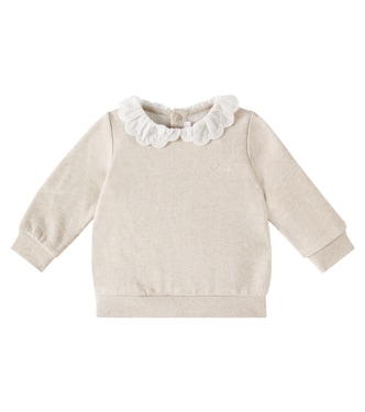 Baby - Felpa in jersey di cotone | Chloé Kids