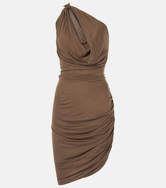Vestido midi drapeado Aaliyah Lilies | Rick Owens