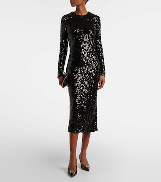 Sequined midi dress | Dolce&Gabbana