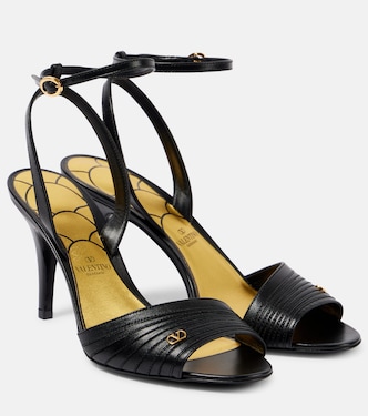 Ladycrush 85 embellished leather sandals | Valentino Garavani