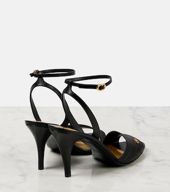 Ladycrush 85 embellished leather sandals | Valentino Garavani