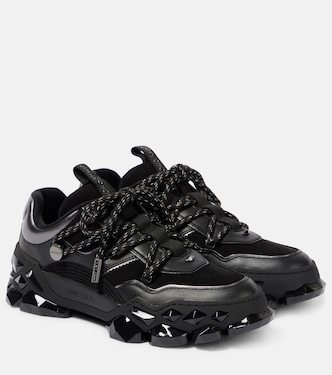 Diamond X II F leather sneakers | Jimmy Choo