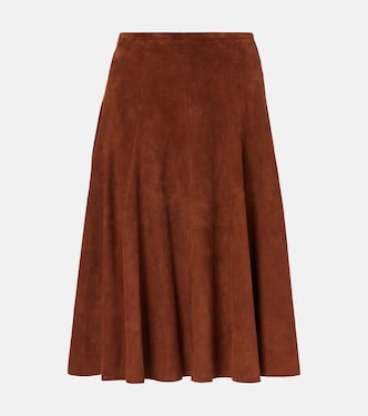 Midirock Sabrina aus Veloursleder | Stouls