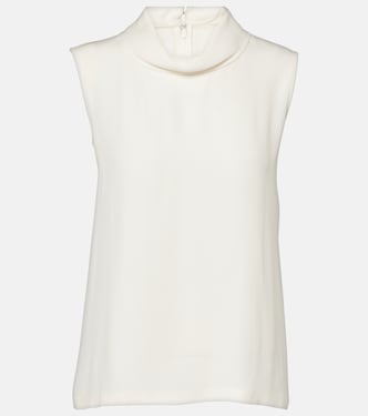 Top aus Seiden-Georgette | Valentino
