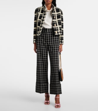 Top in georgette di seta | Valentino