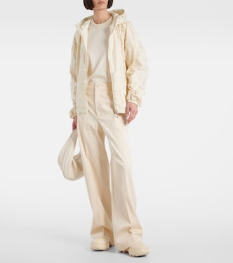 Pantalon ample en coton à taille haute | Moncler