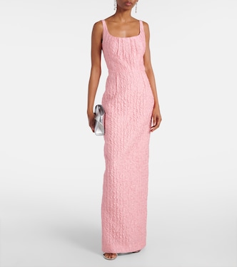 Sharon seersucker gown | Emilia Wickstead