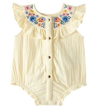 Baby - Tutina Jade in garza di cotone | Louise Misha