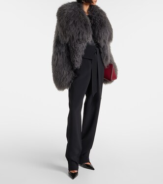 Pantaloni tapered a vita alta | The Attico