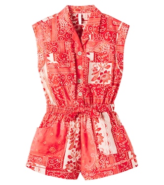 Playsuit Tutina aus Baumwolle | Zimmermann Kids