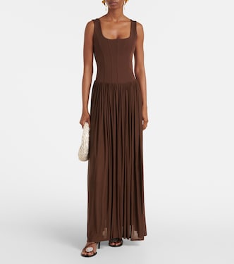 Maxikleid Jamie aus Jersey | Simkhai