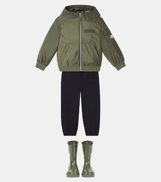 Duncer hooded down jacket  | Moncler Enfant