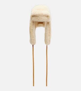 Cappello Chapka in shearling con pelle | Jacquemus