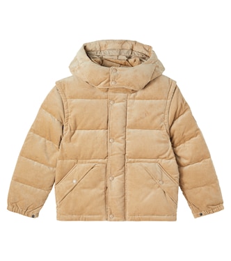 Quilted cotton corduroy down jacket | Polo Ralph Lauren Kids