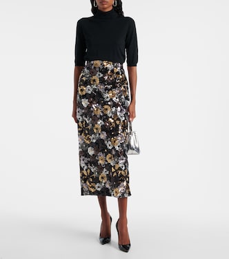 Damiana sequined midi skirt | Max Mara