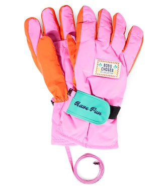 Guantes colorblock con logo | Bobo Choses