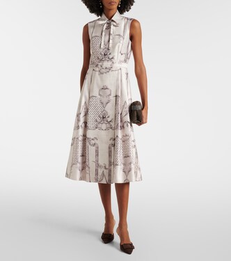 Ambuto printed midi dress | Max Mara