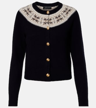 Josefa Fair Isle cashmere cardigan | Nili Lotan