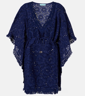 Ivy broderie anglaise cotton kaftan | Melissa Odabash