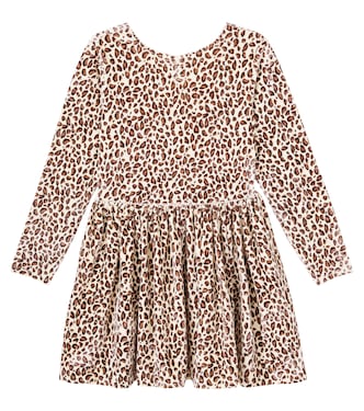 Vestido Carlito de terciopelo estampado | Konges Sløjd