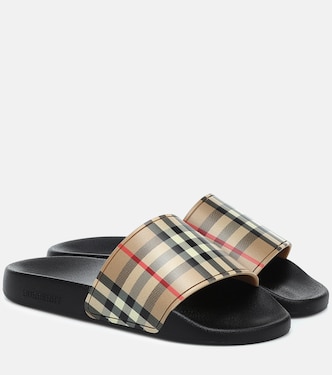 Ciabatte a quadri | Burberry