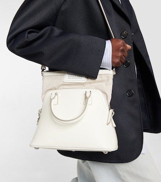 Sac 5AC Mini en cuir en blanc Maison Margiela Mytheresa