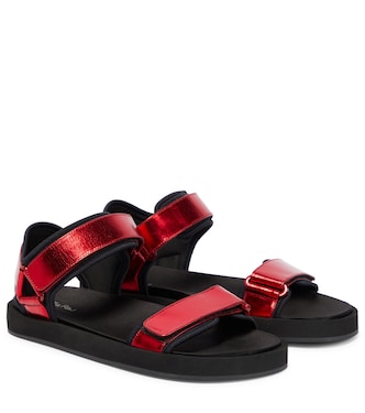 Sandali Hook and Loop in pelle | The Row