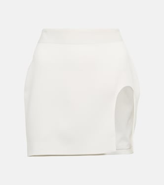 Asymmetric cutout miniskirt | Mônot