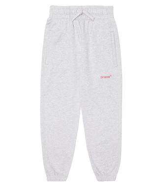 Pantaloni sportivi in cotone con logo | Off-White Kids
