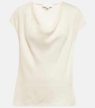 Cowl neck top | Vince