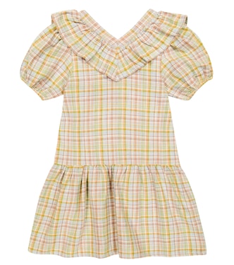 Constanza checked cotton dress | The New Society