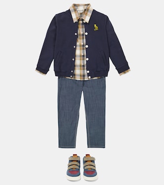 Pantaloni regular Connell in cotone | Bonpoint