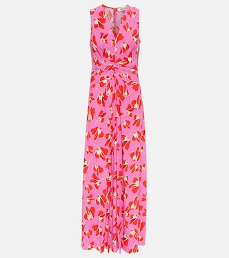 Ace printed halterneck maxi dress | Diane von Furstenberg