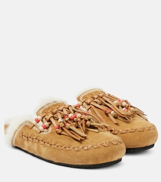 Slides Journey in suede | Alanui