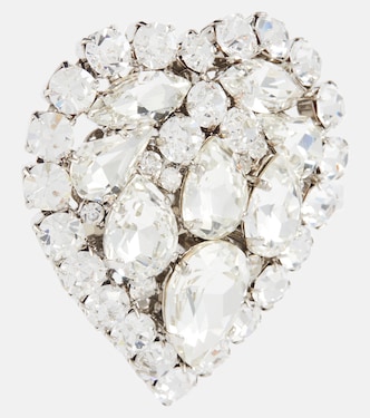 Orecchini a cuore con cristalli  | Alessandra Rich