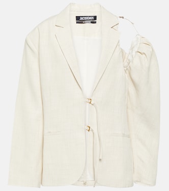 Blazer La Veste Galliga in misto lino | Jacquemus