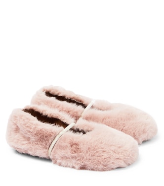 Ballerinas aus Faux Fur | PèPè