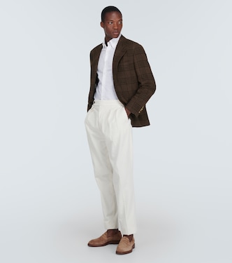 Suede penny loafers | Brunello Cucinelli