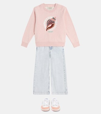 Sudadera de algodón bordada | Scotch & Soda Kids